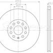Фото Диск тормозной передний вентилируемый  1K0615301AA для Audi A4 / 100 / A3 / Tt / A1 {forloop.counter}}
