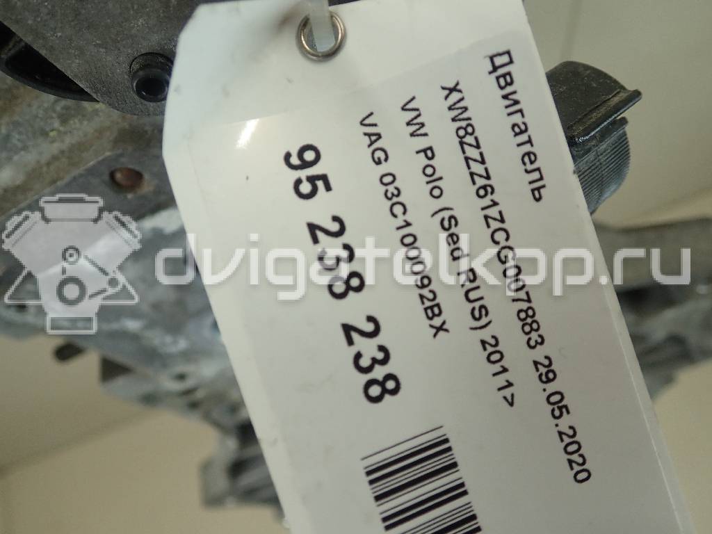 Фото Контрактный (б/у) двигатель CFNA для Volkswagen / Seat 105 л.с 16V 1.6 л бензин 03C100092BX {forloop.counter}}