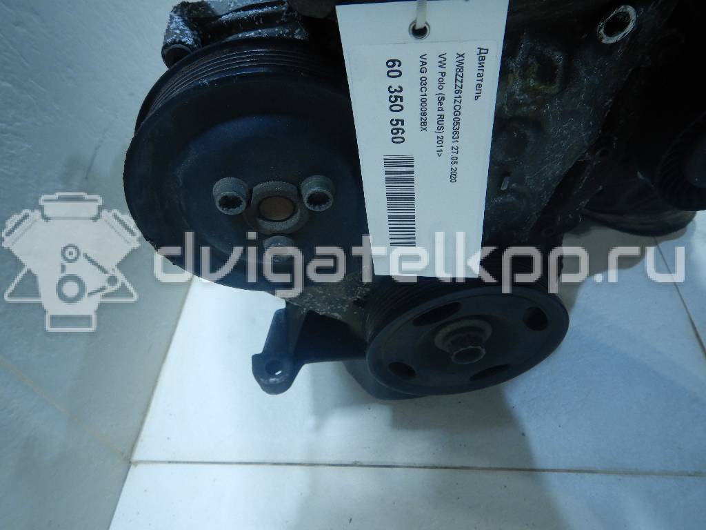 Фото Контрактный (б/у) двигатель CFNA для Volkswagen / Vw (Svw) 105 л.с 16V 1.6 л бензин 03C100092BX {forloop.counter}}