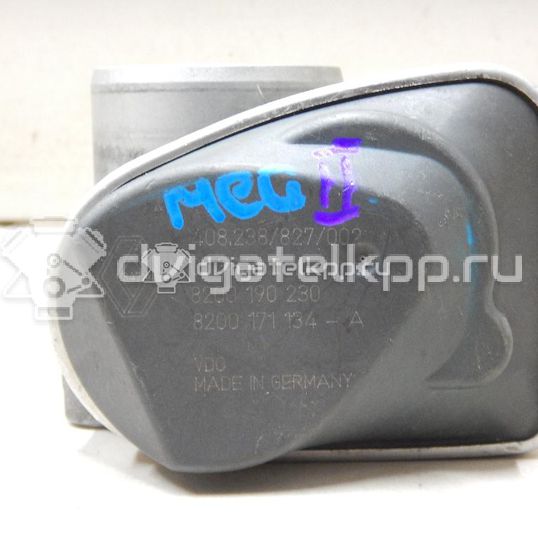 Фото Заслонка дроссельная электрическая  8200190230 для Renault Modus Grand F Jp0 / Megane / Clio / Laguna / Scénic