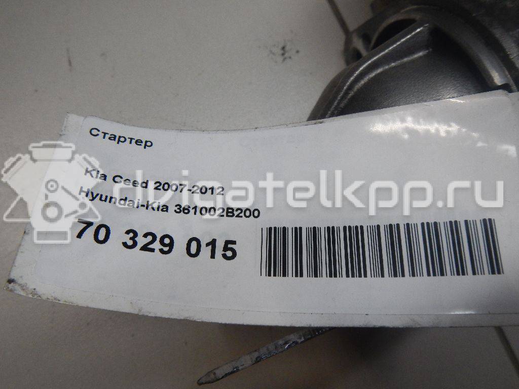 Фото Стартер  361002B200 для Hyundai I10 / Ix35 Lm, El, Elh / Ix20 Jc / Accent / I30 {forloop.counter}}