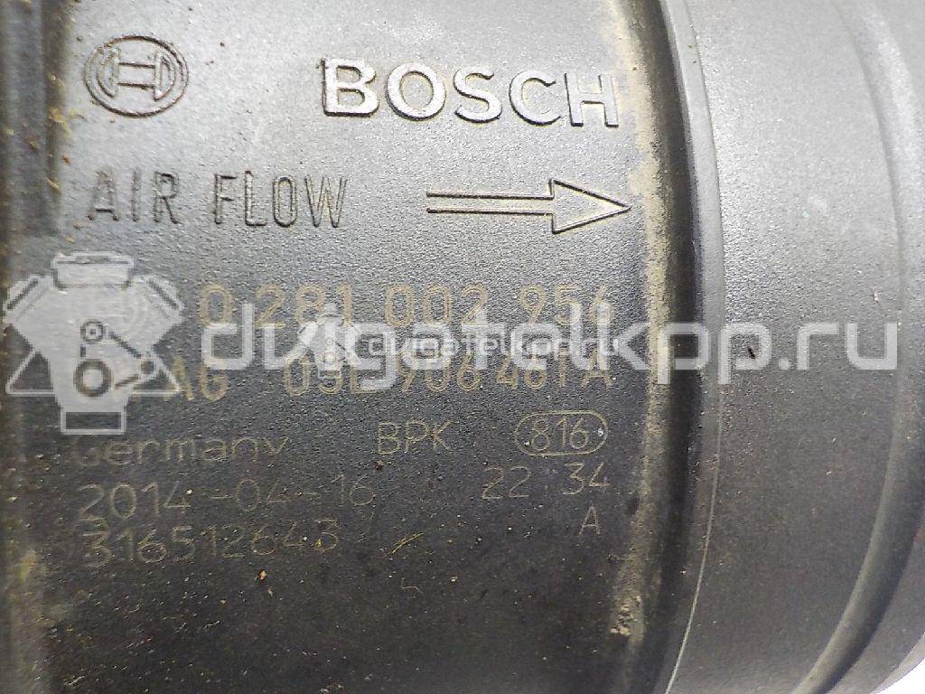 Фото Расходомер воздуха (массметр)  03L906461A для Seat Ibiza / Leon / Toledo / Alhambra / Altea {forloop.counter}}