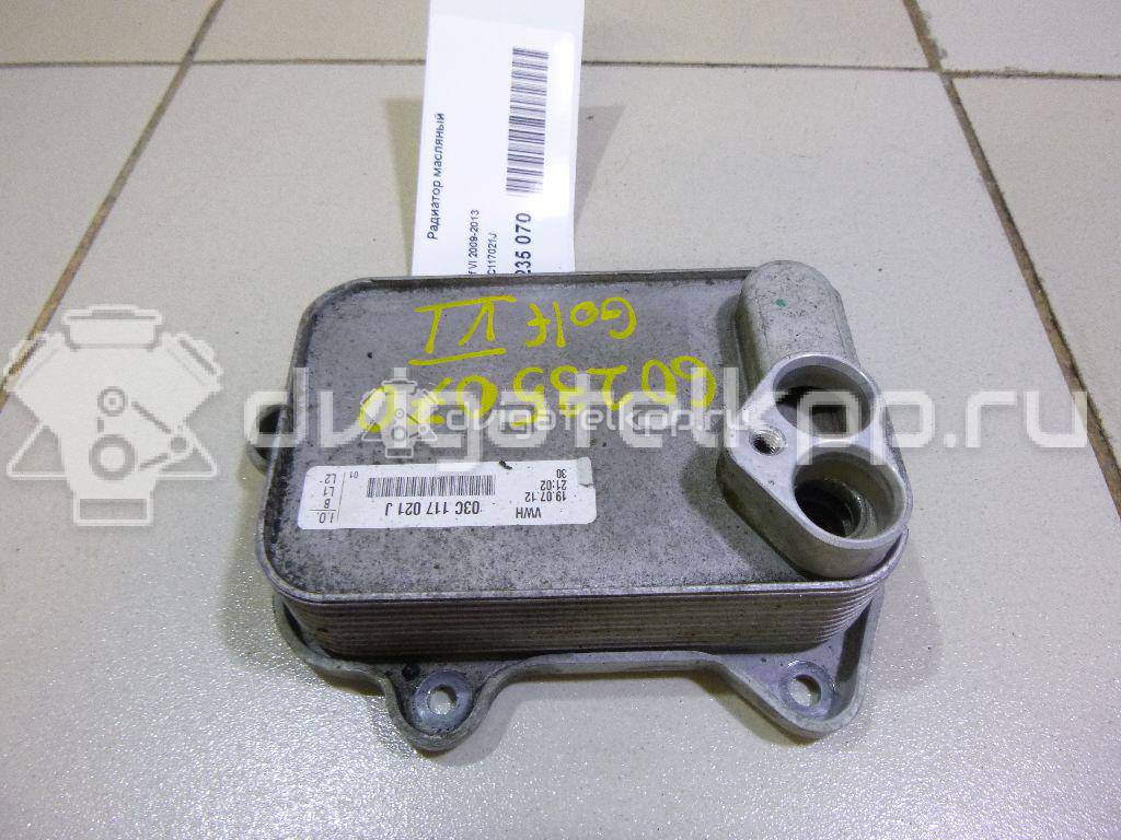 Фото Радиатор масляный  03c117021j для Seat Ibiza / Leon / Toledo / Alhambra / Altea {forloop.counter}}