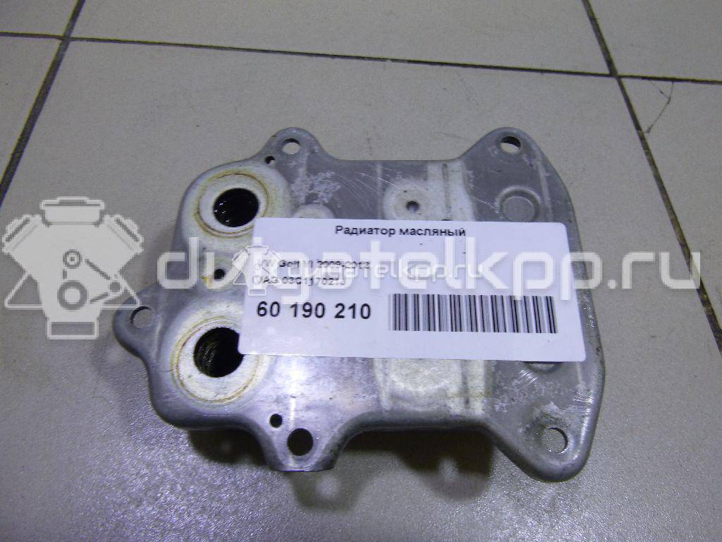 Фото Радиатор масляный  03c117021j для Seat Ibiza / Leon / Toledo / Alhambra / Altea {forloop.counter}}