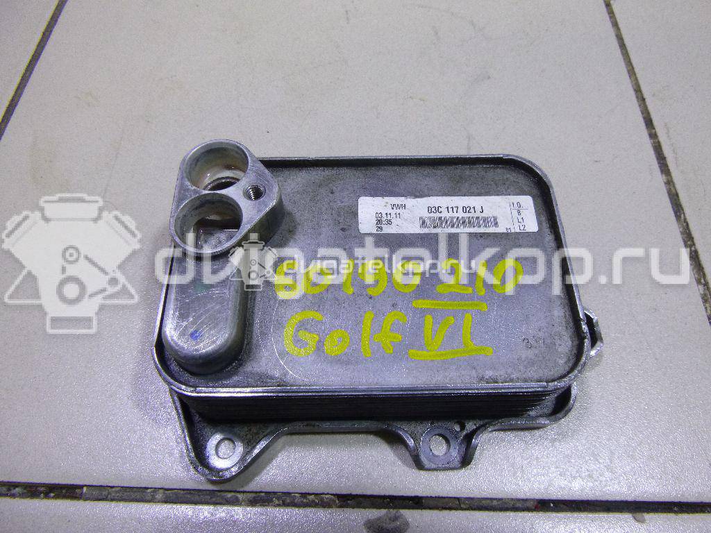 Фото Радиатор масляный  03c117021j для Seat Ibiza / Leon / Toledo / Alhambra / Altea {forloop.counter}}