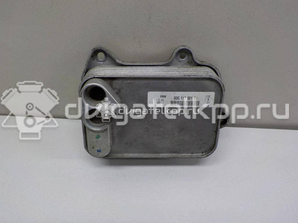 Фото Радиатор масляный  03C117021J для Seat Ibiza / Leon / Toledo / Alhambra / Altea {forloop.counter}}