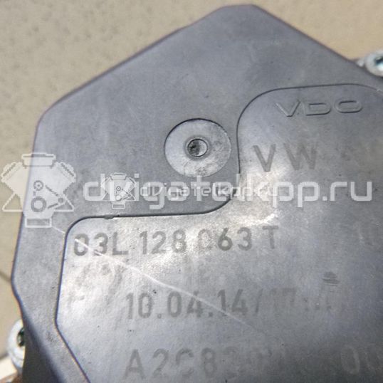 Фото Заслонка дроссельная электрическая  03l128063t для Skoda Roomster 5J / Octaviaii 1Z3 / Yeti 5L / Fabia / Octavia