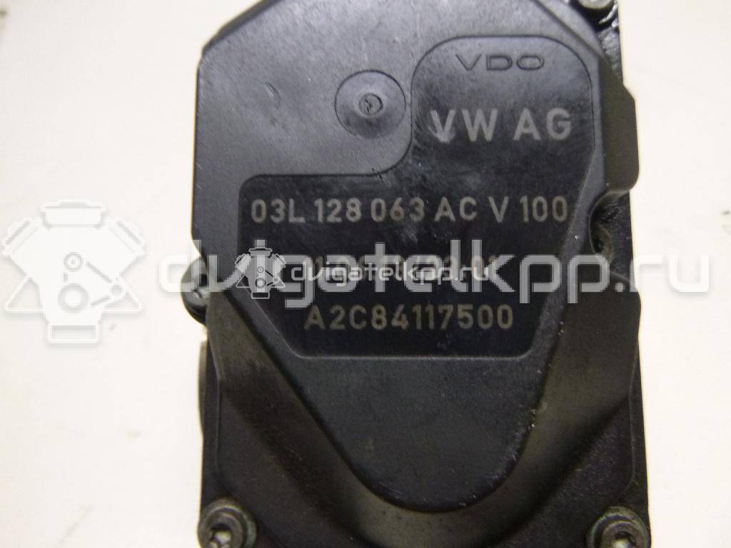 Фото Заслонка дроссельная электрическая  03l128063ac для Skoda Roomster 5J / Octaviaii 1Z3 / Yeti 5L / Fabia / Octavia {forloop.counter}}