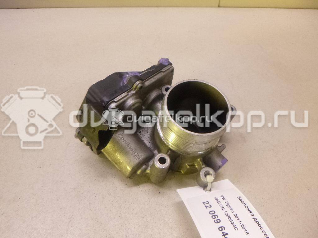 Фото Заслонка дроссельная электрическая  03l128063ac для Skoda Roomster 5J / Octaviaii 1Z3 / Yeti 5L / Fabia / Octavia {forloop.counter}}