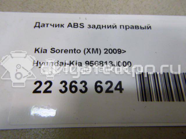 Фото Датчик ABS задний правый  956813j000 для Hyundai Ix55 {forloop.counter}}