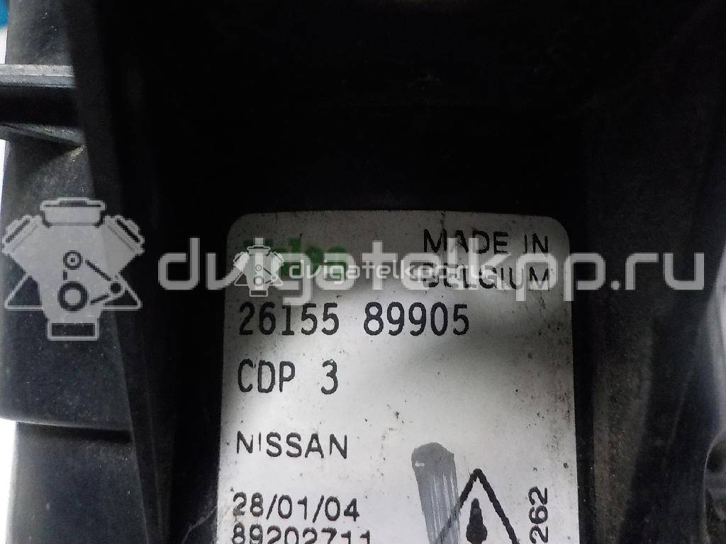 Фото Фара противотуманная левая  2615589905 для Nissan X-Trail / Primera / Almera / Micra / Qashqai {forloop.counter}}