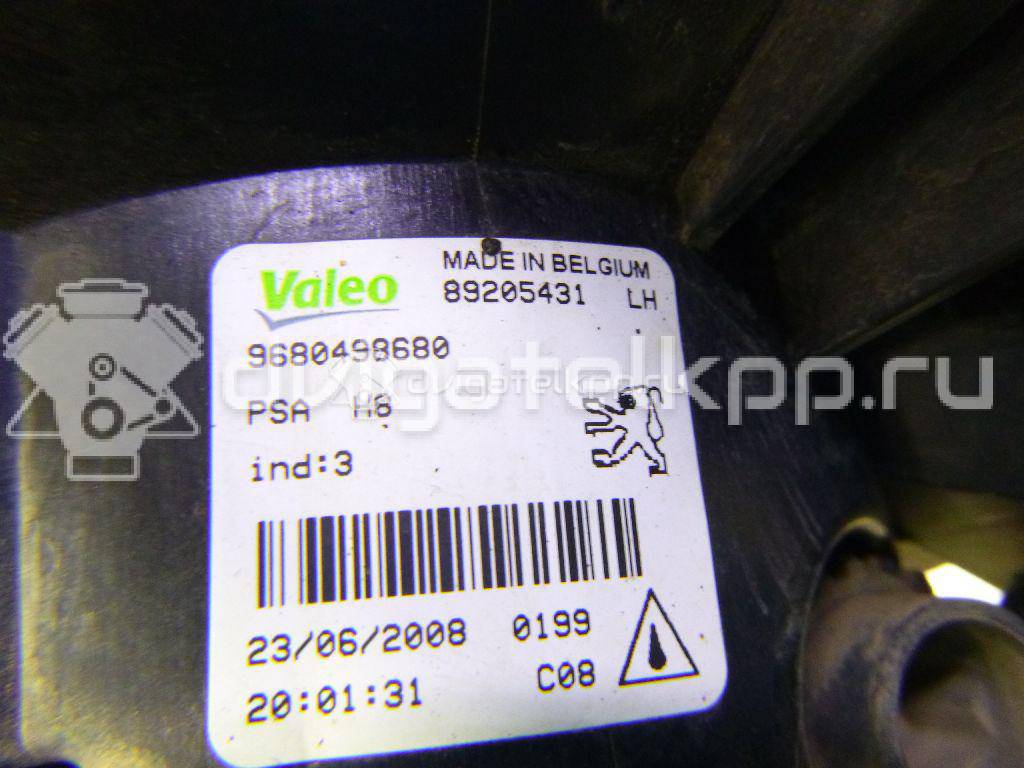 Фото Фара противотуманная левая  9680498680 для Peugeot 308 / Rcz {forloop.counter}}