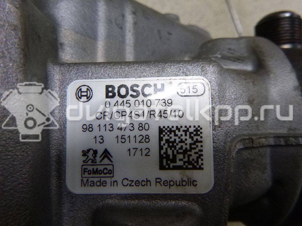 Фото ТНВД для двигателя BHZ (DV6FC) для Citroen / Peugeot 120 л.с 8V 1.6 л Дизельное топливо 9811347380 {forloop.counter}}