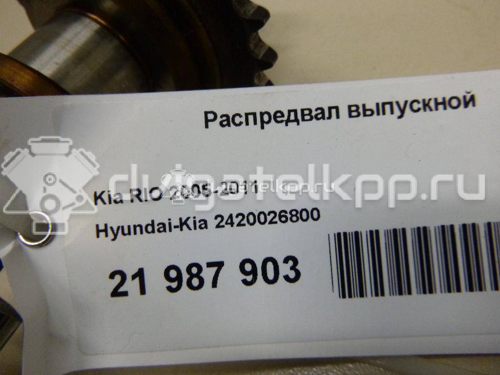 Фото Распредвал впускной  2410026800 для kia RIO {forloop.counter}}