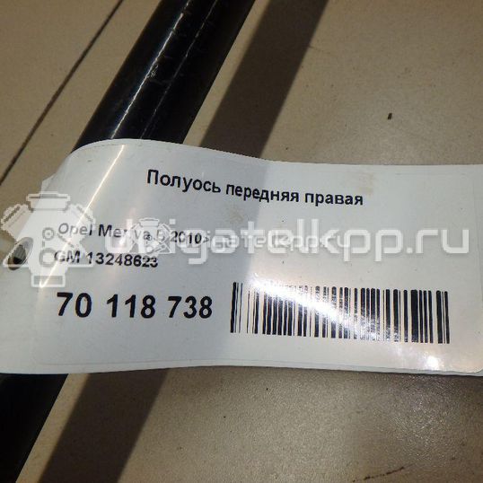 Фото Полуось передняя правая  13248623 для Opel Meriva