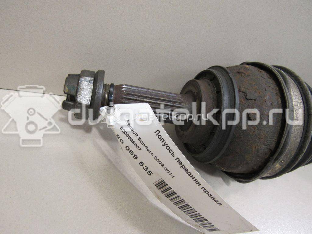 Фото Полуось передняя правая  8200985007 для Renault Sandero Stepway / Logan {forloop.counter}}