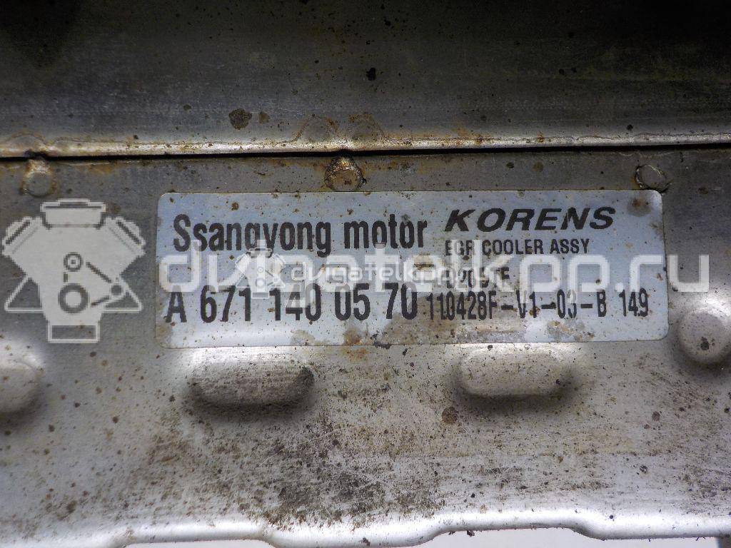 Фото Радиатор системы EGR  6711400570 для Ssang Yong Korando / Actyon {forloop.counter}}