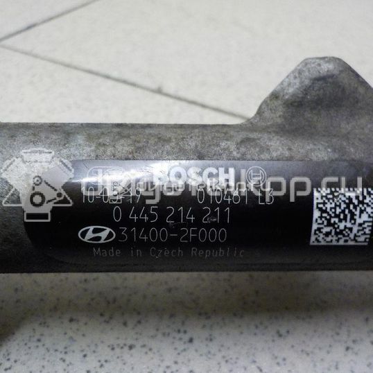 Фото Рейка топливная (рампа) для двигателя D4HA для Hyundai / Kia 136-185 л.с 16V 2.0 л Дизельное топливо 314002F000