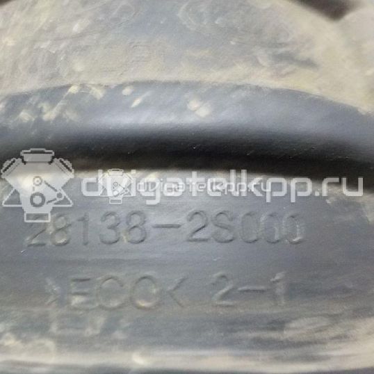 Фото Патрубок воздушного фильтра для двигателя D4HA для Hyundai / Kia 136-185 л.с 16V 2.0 л Дизельное топливо 281302S000