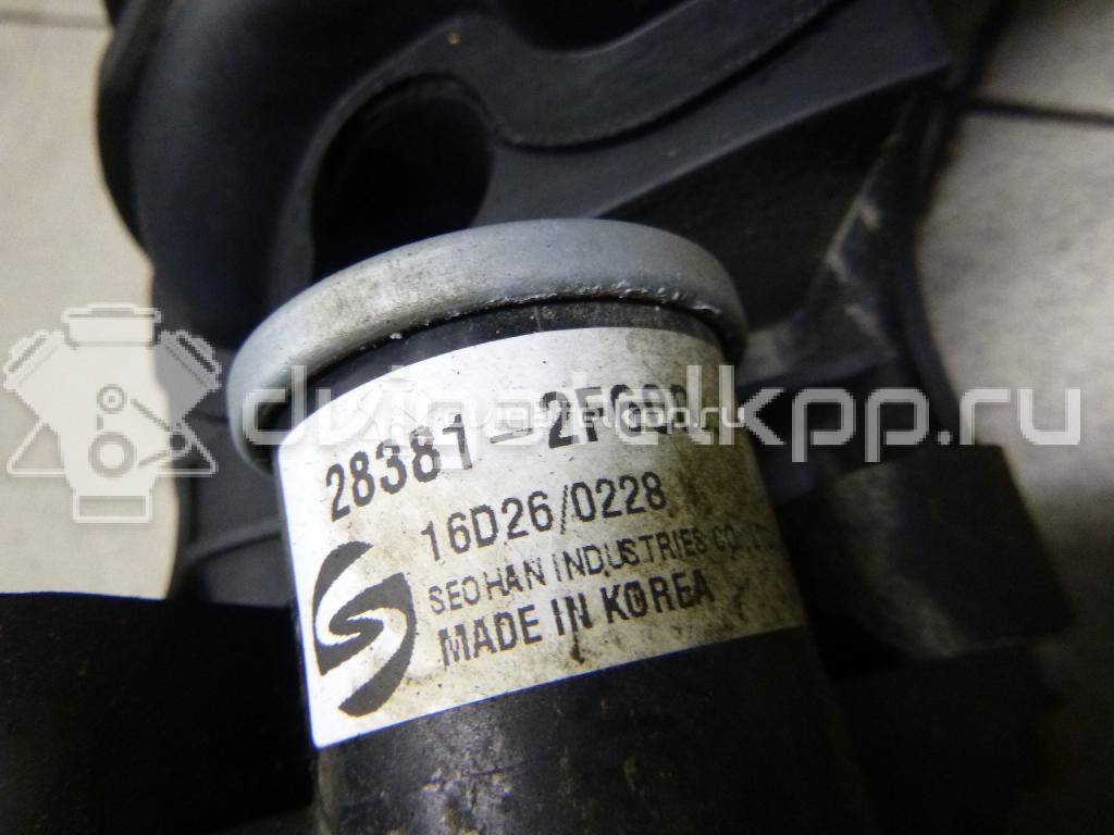 Фото Коллектор впускной для двигателя D4HB для Hyundai / Kia 197-203 л.с 16V 2.2 л Дизельное топливо 283102F650 {forloop.counter}}