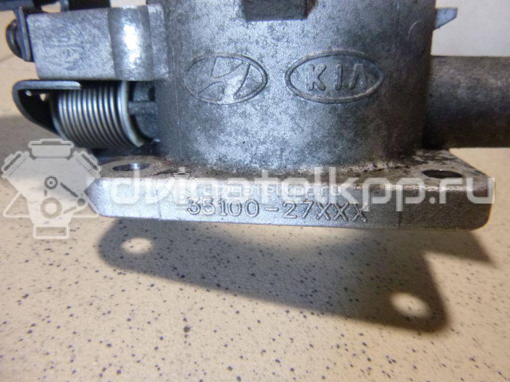 Фото Заслонка воздушная для двигателя D4CB для Hyundai / Kia 129-178 л.с 16V 2.5 л Дизельное топливо 351004A100 {forloop.counter}}