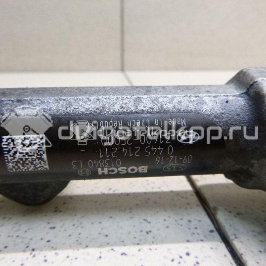 Фото Рейка топливная (рампа) для двигателя D4HA для Hyundai / Kia 136-185 л.с 16V 2.0 л Дизельное топливо 314002F000