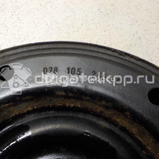 Фото Шкив коленвала  078105255f для Audi A4 / A6 / 100 / 80 / Coupe