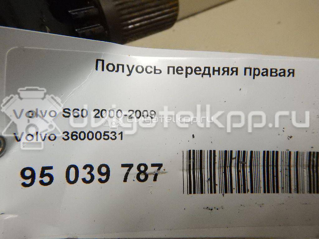 Фото Полуось передняя правая  36000531 для Volvo S70 Ls / V70 / 760 704, / 340-360 / 740 {forloop.counter}}