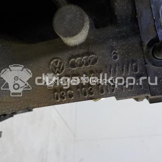 Фото Контрактный (б/у) двигатель CFNA для Skoda Roomster 5J / Fabia / Rapid 105 л.с 16V 1.6 л бензин 03C100092BX