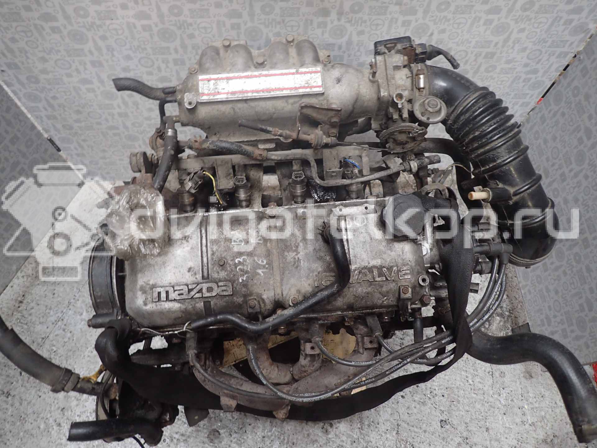 Фото Контрактный (б/у) двигатель B6 (SOHC) для Mazda 323 86-105 л.с 8V 1.6 л бензин B67K-02-200A {forloop.counter}}