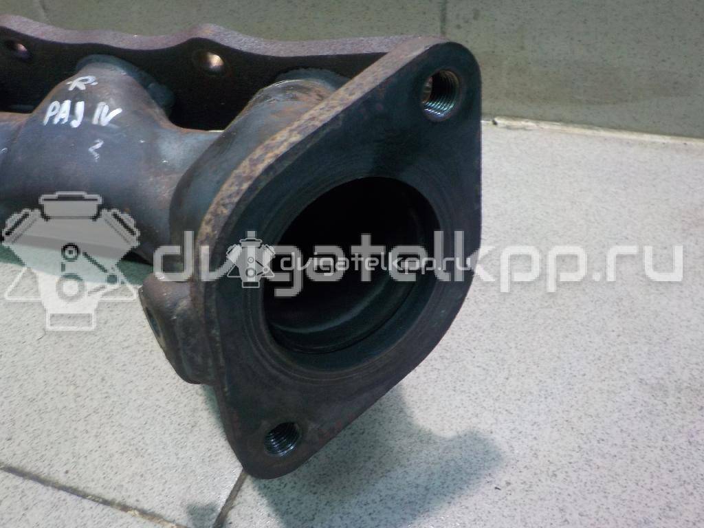 Фото Коллектор выпускной для двигателя 6G72 (DOHC 24V) для Mitsubishi Eclipse / Diamante / Galant / Pajero / L 143-286 л.с 24V 3.0 л бензин 1555A341 {forloop.counter}}