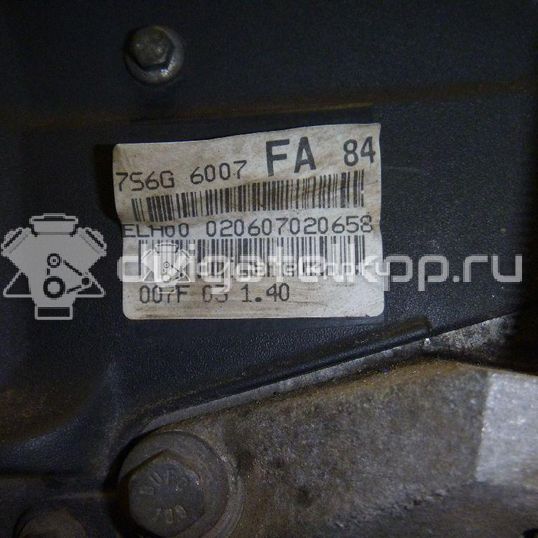 Фото Контрактный (б/у) двигатель FXJC для Ford Fusion Ju 80 л.с 16V 1.4 л бензин 1734722