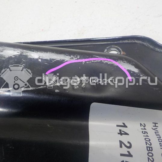 Фото Поддон масляный двигателя для двигателя G4FG для Hyundai / Kia 120-132 л.с 16V 1.6 л бензин 215102B020