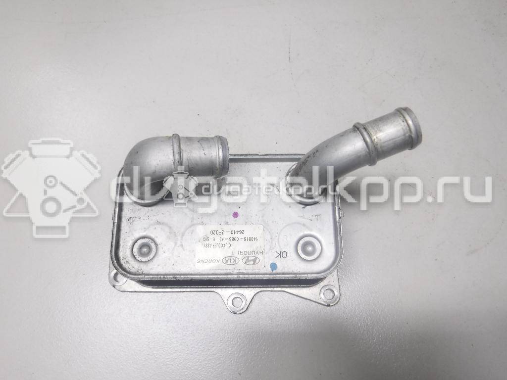 Фото Радиатор масляный для двигателя D4HB для Hyundai / Kia 197-203 л.с 16V 2.2 л Дизельное топливо 264102F020 {forloop.counter}}