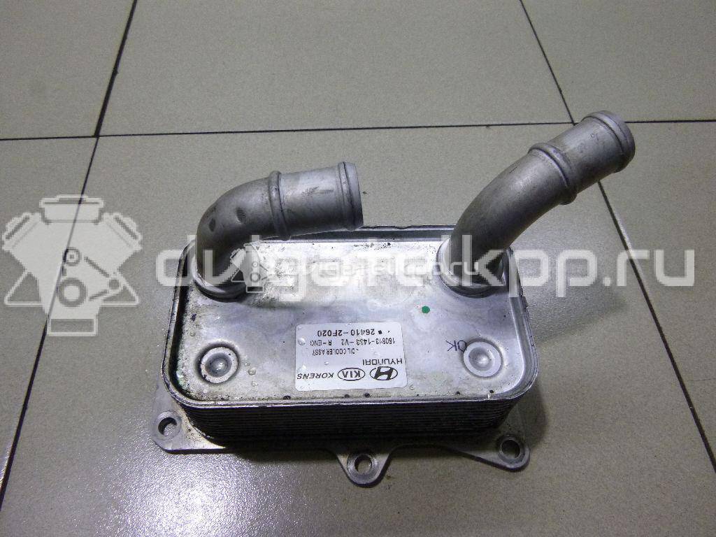 Фото Радиатор масляный для двигателя D4HB для Hyundai / Kia 197-203 л.с 16V 2.2 л Дизельное топливо 264102F020 {forloop.counter}}