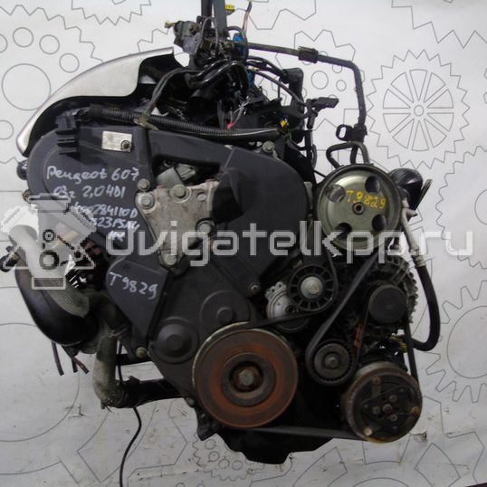 Фото Контрактный (б/у) двигатель 4HX (DW12TED4/FAP) для Peugeot 406 / 607 9D, 9U 133 л.с 16V 2.2 л Дизельное топливо