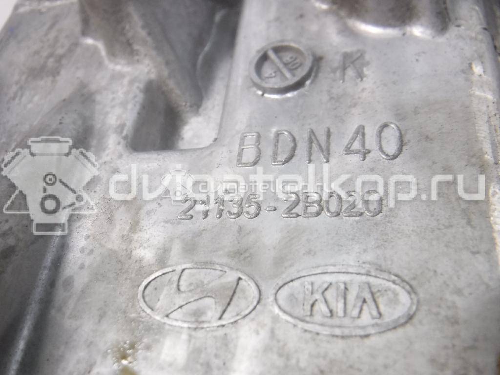 Фото Поддон масляный двигателя для двигателя G4FC для Hyundai / Kia 105-132 л.с 16V 1.6 л бензин 211352B020 {forloop.counter}}