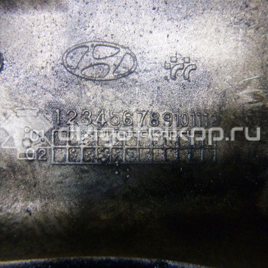 Фото Крышка головки блока (клапанная) для двигателя D4CB для Hyundai / Kia 129-178 л.с 16V 2.5 л Дизельное топливо 224104A010