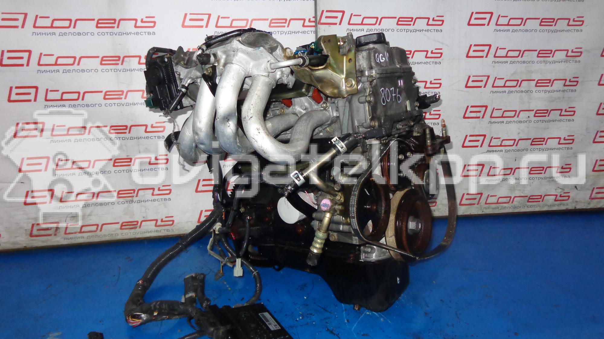 Фото Контрактный (б/у) двигатель QG18DE для Nissan Primera / Almera 106-128 л.с 16V 1.8 л бензин {forloop.counter}}