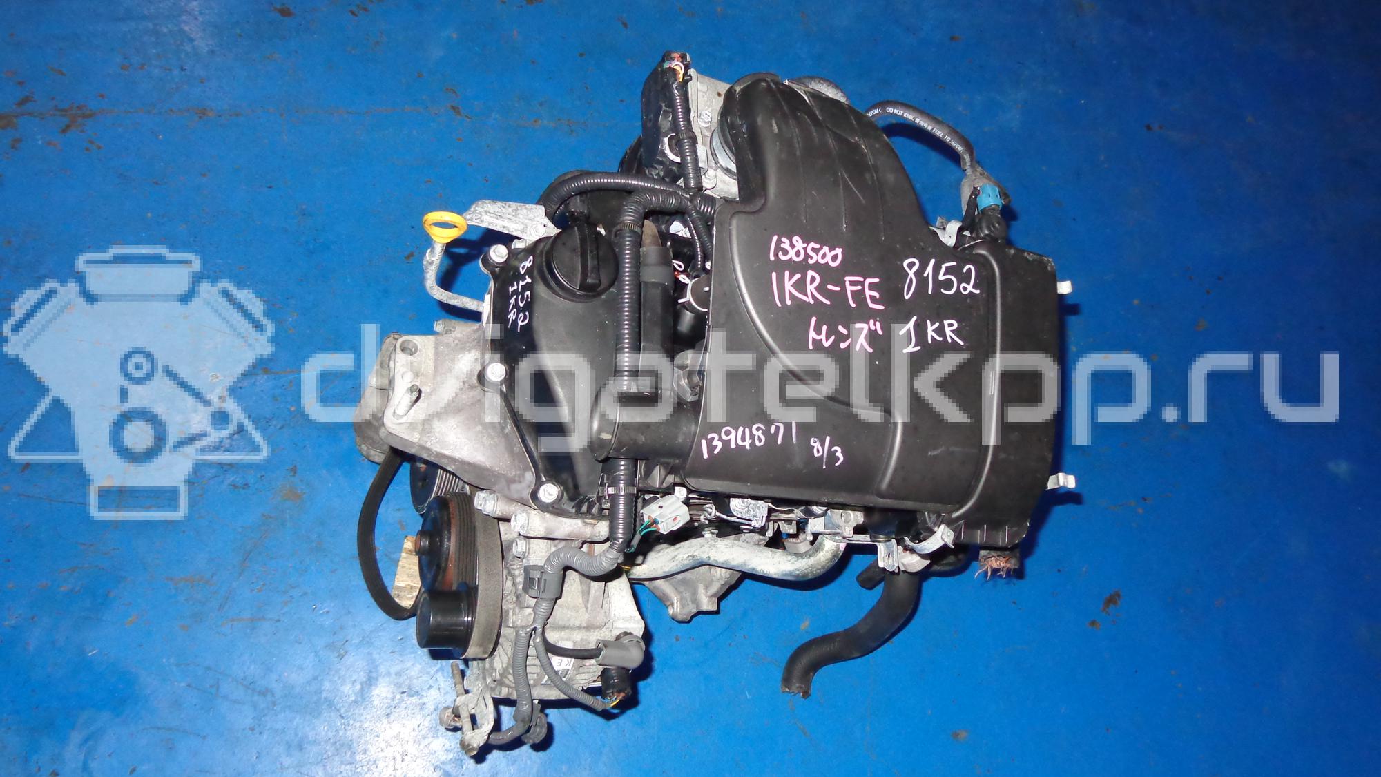 Фото Контрактный (б/у) двигатель 1KR-FE для Toyota Aygo / Iq J1 / Yaris / Vios 65-71 л.с 12V 1.0 л бензин {forloop.counter}}