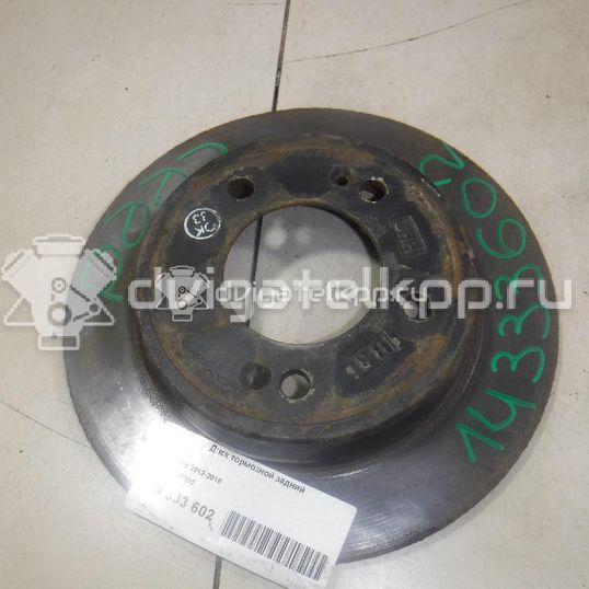 Фото Диск тормозной задний  58411a6300 для Hyundai Kona Os / Veloster Fs / I30 / Elantra