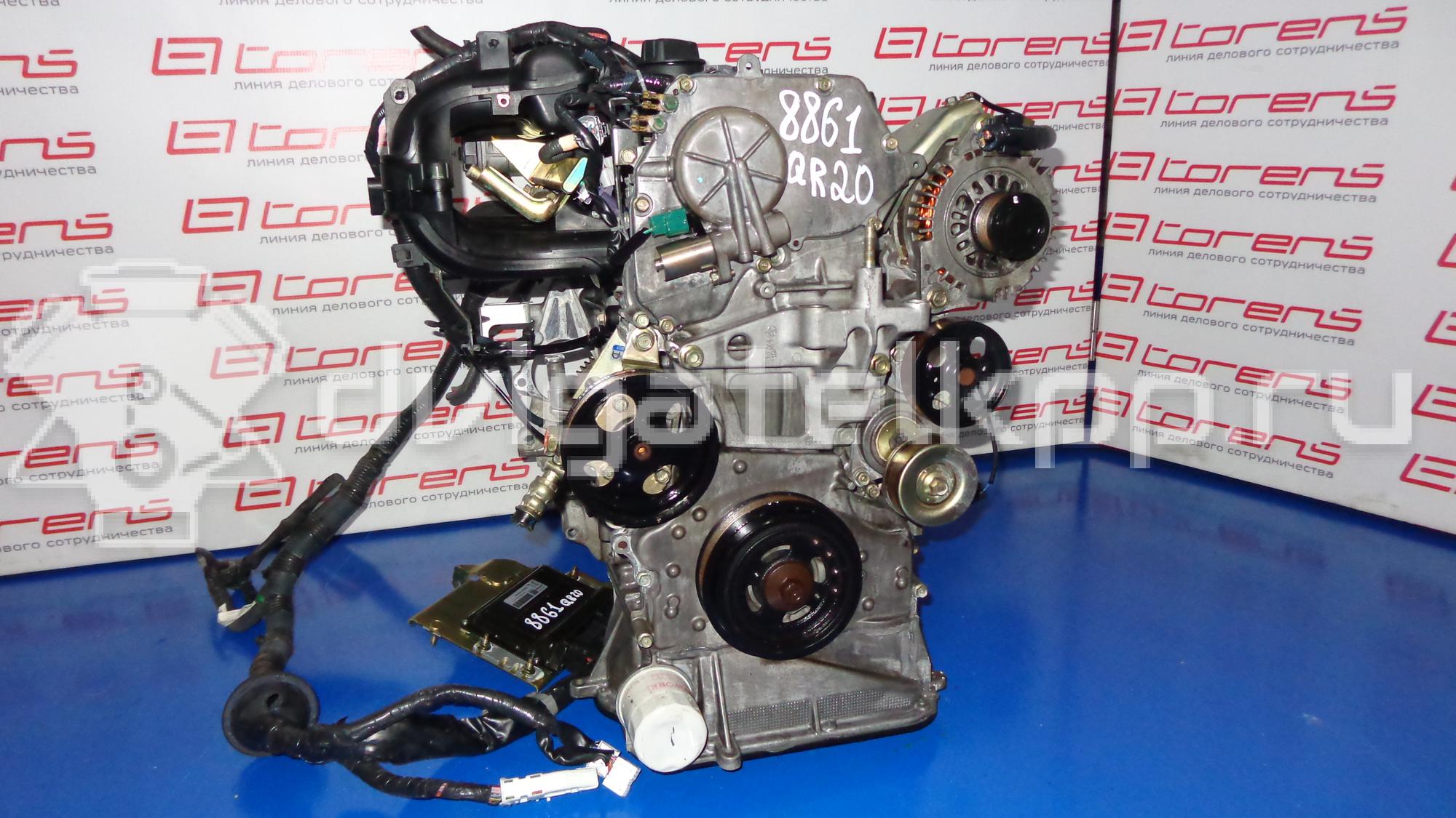 Фото Контрактный (б/у) двигатель QR20DE для Nissan Primera / X-Trail / Teana / Avenir 131-150 л.с 16V 2.0 л бензин {forloop.counter}}