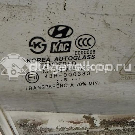 Фото Стекло двери передней правой  824213k000 для Hyundai Sonata