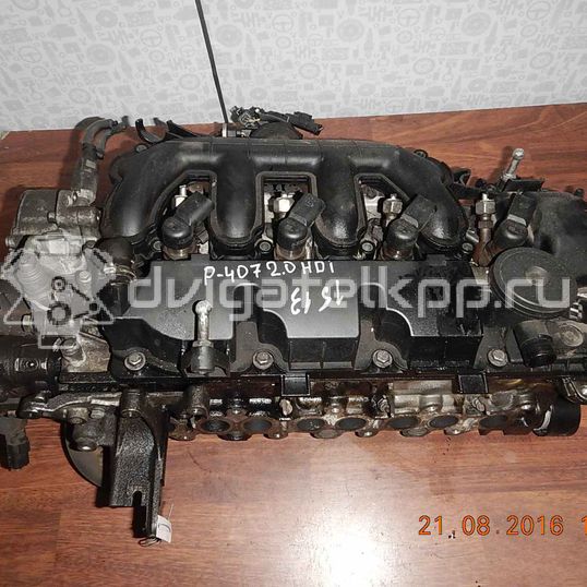 Фото Головка блока для двигателя RHR (DW10BTED4) для Peugeot / Citroen 136-140 л.с 16V 2.0 л Дизельное топливо