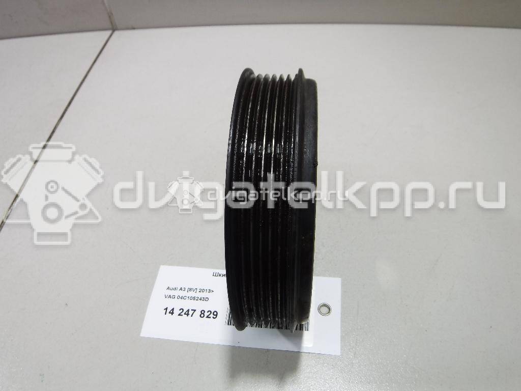 Фото Шкив коленвала для двигателя CWVA для Skoda / Volkswagen / Seat 110 л.с 16V 1.6 л бензин 04C105243D {forloop.counter}}