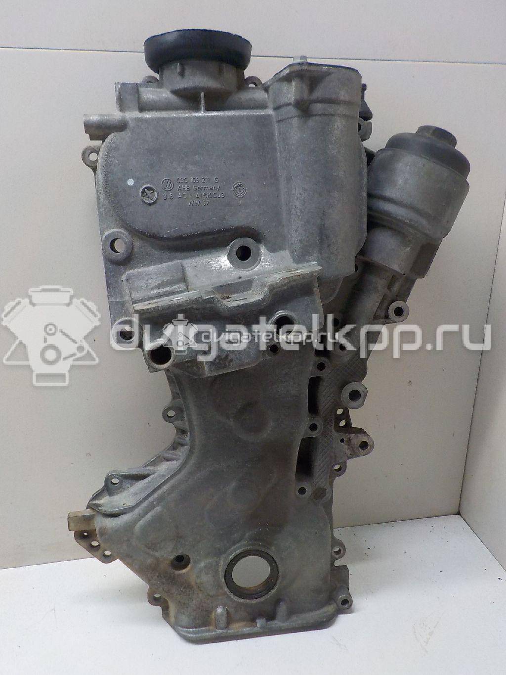 Фото Крышка двигателя передняя для двигателя BLF для Skoda Octavia / Octaviaii 1Z3 115 л.с 16V 1.6 л бензин 03C109210G {forloop.counter}}