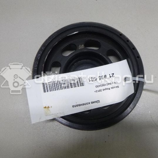 Фото Шкив коленвала для двигателя CWVA для Volkswagen / Skoda / Seat 110 л.с 16V 1.6 л бензин 04C105243D