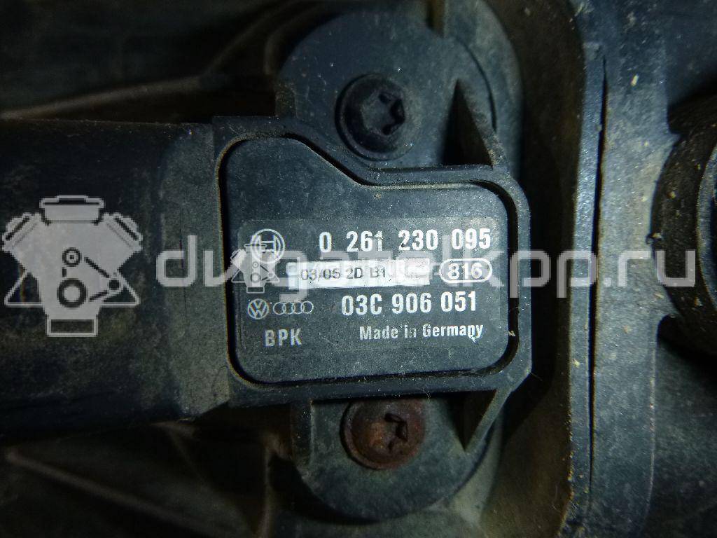 Фото Коллектор впускной для двигателя BLF для Volkswagen Passat / Eos 1F7, 1F8 / Jetta / Golf 115 л.с 16V 1.6 л бензин 03C129711F {forloop.counter}}