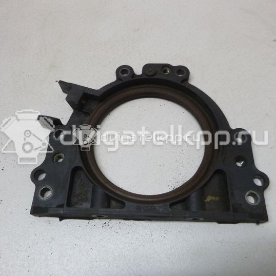 Фото Крышка коленвала задняя для двигателя CWVA для Volkswagen / Skoda / Seat 110 л.с 16V 1.6 л бензин 04C103170G