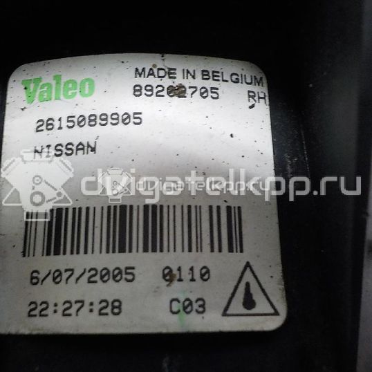 Фото Фара противотуманная левая  2615089905 для Nissan X-Trail / Primera / Almera / Micra / Qashqai